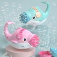 thumbnail image 2 of Bubble Blower Electric Dolphin Cute Handheld Bubble Making Machine Bubble Maker, 2 of 6