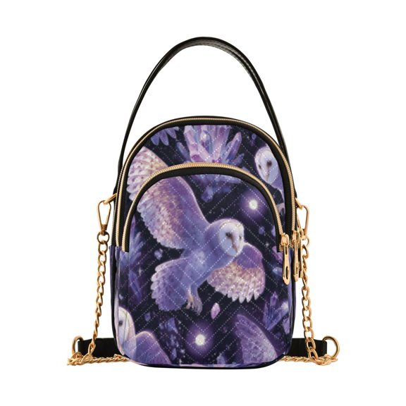 DIXRUYEE Cross Body Shoulder Handbags Bags Fashion Owl Magic Pattern