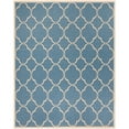 thumbnail image 4 of SAFAVIEH Beach House Sharla Geometric Indoor/Outdoor Area Rug, Blue/Creme, 6'7" x 9'2", 4 of 10