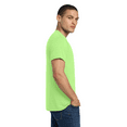 thumbnail image 4 of JERZEES Dri-Power 50/50 High Visibility T-Shirt for Men, Short Sleeve Crew Neck Tee, Neon Green, S, 4 of 6