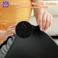 thumbnail image 4 of Deluxe Washable XL Dog Bed Dog Crate Mat 42 inch Comfy Fluffy Kennel Pad Anti-Slip for Dogs Up to 90 lbs, 42" x 28", Grey, 4 of 5