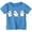 Blue, variant on T Shirts for Girls 12 Cartoon Print Crewneck Back To School T Shirt Comfortable Tee Shirt Preppy T Shirt for Boys and Girls, 8-9 Years, Orange