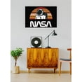 thumbnail image 2 of NASA Nasa Spaceman Retro Color Poster - NASA Designs,, 2 of 3