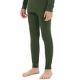 thumbnail image 2 of Unisex Kids 100% Merino Wool Base Layer Pants Thermal Underwear Bottom for Girls and Boys, 2 of 6
