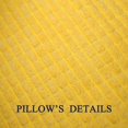 thumbnail image 3 of 3-Piece Fleece Throw Set,1 Bright Yellow Throw Blanket( 50"x60") with 2 Mustard Yellow Throw Pillow Covers(18x18 Inches)- Soft,Lightweight and Decorative,wewe, 3 of 3