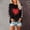 Black, variant on QUNYINEY Long Sleeve Women Shirts Valentine's Day Casual Crew Neck Blue Tops Loose Drop Shoulder Love Heart Pullover T-Shirts Tops for Women