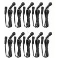 thumbnail image 1 of Cable de extensión de alimentación potente para focos LED empotrados, cable de extensión de CC con rendimiento conductor estable y duradero, fácil de conectar, 1 m/3,3 pies de baja resistencia,, 1 of 1