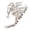 Silver-1, variant on 1PC Big Spider Shape Hair Grab Clips, Large Non Slip Metal Hair Barrette Clamp Clips for Women, Halloween Fun Accessories, Spider Alloy Hair Claw Clip,4.2x1.6x1.4 Inch