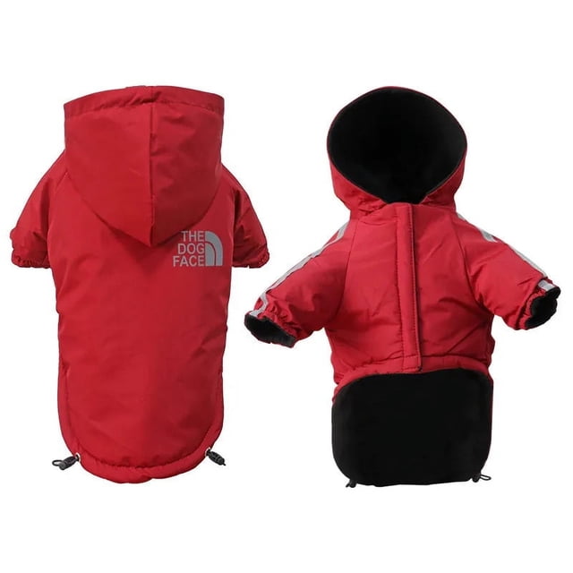 Waterproof Dogs Clothes Reflective Pet Coat For Small Medium Dogs Winter Warm Fleece Dog Jackets Puppy Raincoat Chihuahua Outfit ShopWise Round