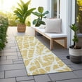 thumbnail image 6 of Addison Rugs Chantille Indoor/Outdoor Transitional Organic Gold Washable Runner Rug, 2'3" x 7'6", 6 of 6