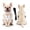 H7-Beige-XL, variant on Dog Tuxedo for Large Dogs Adjustable Formal Bowtie Bandana Collar Suit with Soft Breathable Fabric Wedding Grooming Birthday Party Costume for Boy Dog,Beige-XL