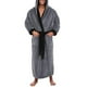 thumbnail image 1 of Bata larga para hombre, forro polar, con capucha, ropa de dormir, albornoz, ropa de dormir, 1 of 2