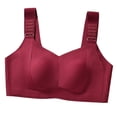 thumbnail image 4 of Hilenly Minimizer Bras for Women Full Coverage Seamless Everyday Bra No Underwire Supportive Sports Bras, 4 of 6