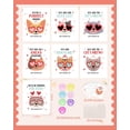 thumbnail image 2 of Tarjetas de San Valentín con forma de pata de gato Squishy, 28 paquetes para el aula de niños, 2 of 7