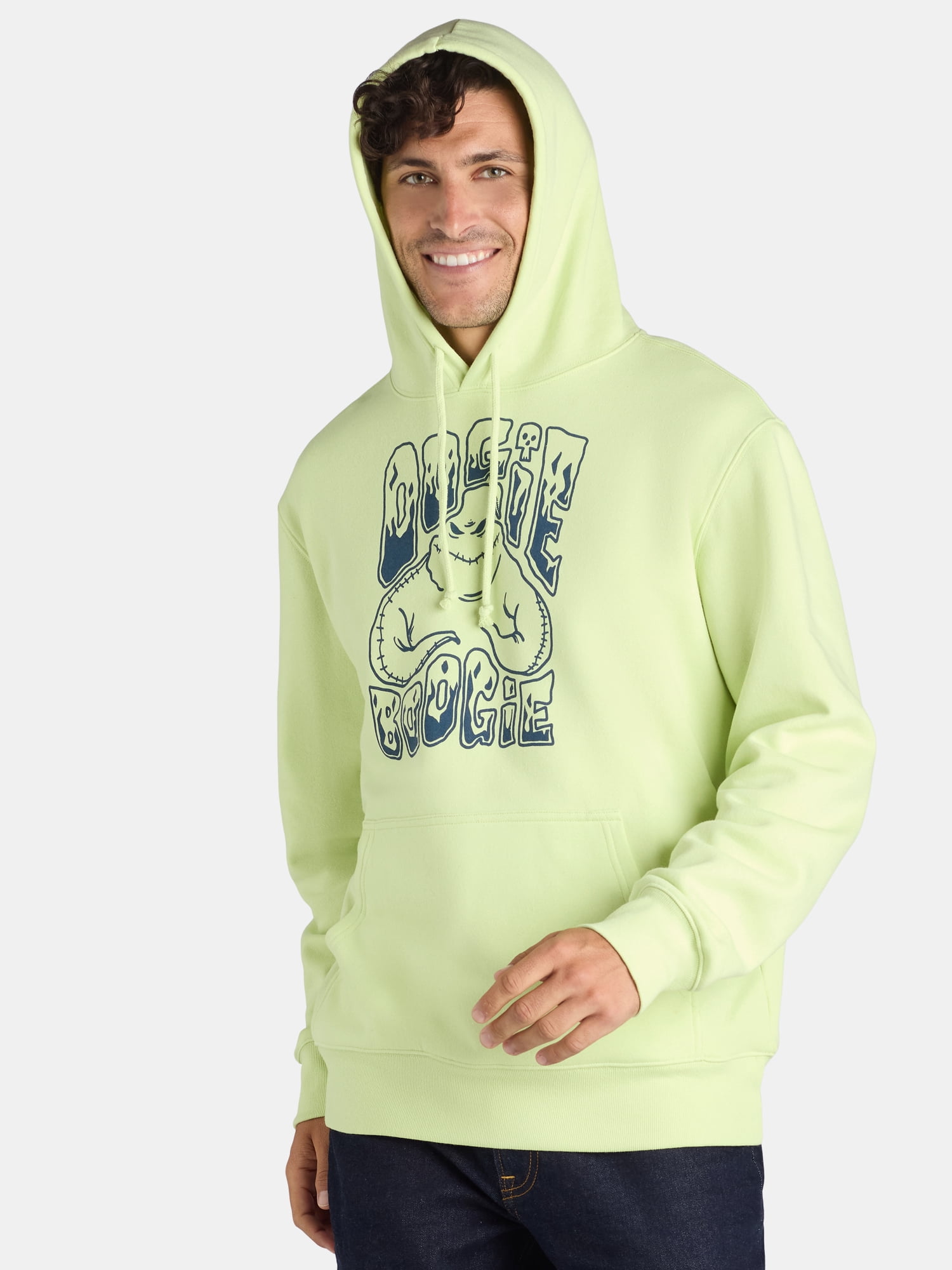 Nightmare Before Christmas Men's Oogie Boogie Graphic Hoodie, Sizes S-3XL