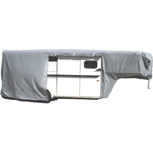 ADCO Gooseneck Horse Trailer Cover, Grey SFS Aquashed Top/Grey