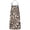 Beige and Black-2, variant on Beige and Black Leopard Pattern Apron-Garden Aprons for Women with Pockets-Cotton Linen Waterproof Kitchen Cooking Gardening Aprons Adjustable for Kitchen,Cooking,BBQ and Salon 33x27 Inch