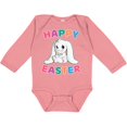 thumbnail image 3 of Inktastic Happy Easter Adorable Bunny Boys or Girls Long Sleeve Baby Bodysuit, 3 of 5
