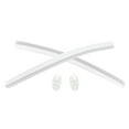 thumbnail image 1 of Vonxyz White Replacement Earsocks Nosepieces Rubber Kits for Oakley Square Wire 2 (2014) OO4075 Sunglasses, 1 of 3