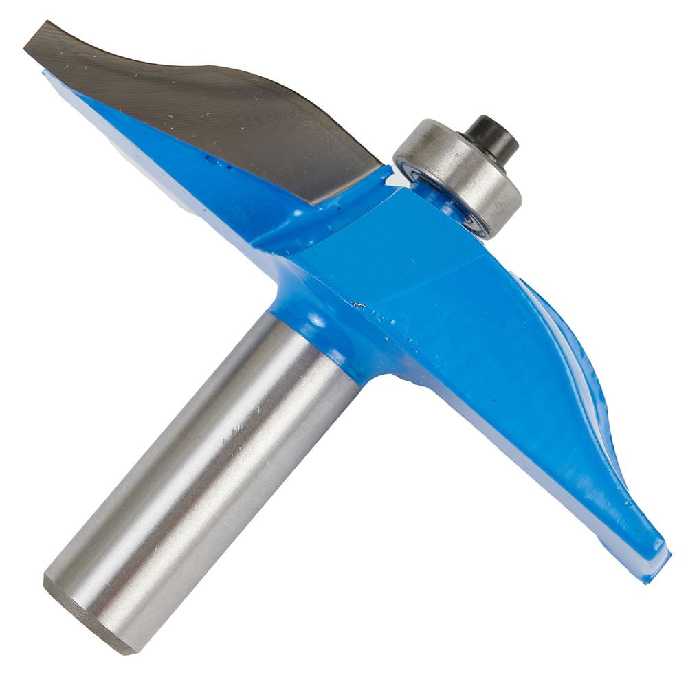 12mm Shank Round Over Rail&Stile with Cove Panel Raiser Router Bit Tenon Cutter