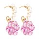 thumbnail image 1 of 1 pair of Delicate Earrings Pearl Earrings Fashion Ear Jewelry Women Earrings, 1 of 2