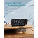 thumbnail image 3 of Reloj despertador de proyección Roxicosly para techo de dormitorio, 3 of 8