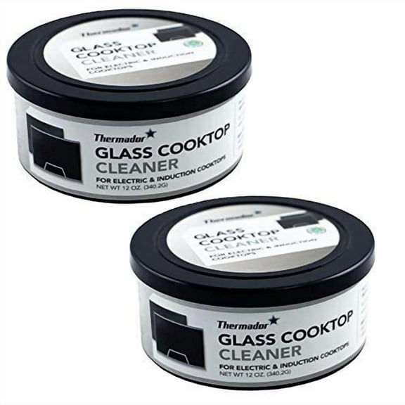 Thermador 12010031 Glass Cooktop Cleaner For electric & induction cooktops Set of Two 12-ounce tubs