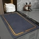 thumbnail image 5 of Fiudx Ofertas de la semana Alfombra De Baño Alfombra De Baño Alfombra Antideslizante Súper Absorbente A Prueba De Manchas Alfombra De Baño Delgada De Secado Rápido Alfombras De Baño para Piso De Baño, 5 of 6