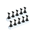 thumbnail image 1 of Muestrario Uñas Dedo Practica Soporte De Uñas Magnético 2kit Malubero Negro, 1 of 3
