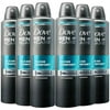 Dove Men+Care Antiperspirant Dry Spray Deodorant for Men Clean Comfort 48 Hour Sweat and Body Odor Protection 250 ml 6 Count