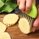 thumbnail image 5 of 4pcs Stainless Steel Crinkle Cut Potato Chip Cutter Wavy Cutter Kitchen Tools, 5 of 5