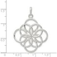 thumbnail image 3 of Sterling Silver Pendant (34 X 30) Made In India qp1189, 3 of 5