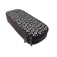 thumbnail image 6 of Lsque Black Leopard Printed Big Capacity PU Leather Pencil Case Large Pencil Pouch Stationery Pen Bag Pencil Holder for Teen, 6 of 6