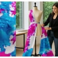 thumbnail image 5 of Soimoi Cotton Cambric Fabric Ombre Tie-Dye Print Fabric by the Yard 56 Inch Wide, 5 of 7