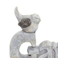 thumbnail image 6 of DecMode 15" Indoor Outdoor Bird Garden Sculpture with Garden Sign, 6 of 12