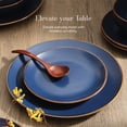 thumbnail image 5 of Stone Lain Brasa 16-Piece Dinnerware Set Stoneware, Blue, 5 of 18