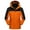 Orange, variant on Sentmoon Mens Coats Color Block Long Sleeve Drawstring Hooded Neck Golf Jacket Men Plus Size Zipper Windbreaker Waterproof Mens Clothes Trendy Fall and Winter Comfy for Travel and Hiking