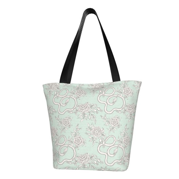 Easygdp Retro Snake Bolso de Hombro para Mujer, Bolso Bandolera y Cartera de Mano Elegante para Uso Diario