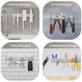 thumbnail image 4 of Deago 12 Inch Stainless Steel Magnetic Knife Bar with Multipurpose Use as Knife Holder, Knife Rack, Knife Strip, Kitchen Utensil Holder, Tool Holder, Home Organizer, 4 of 9