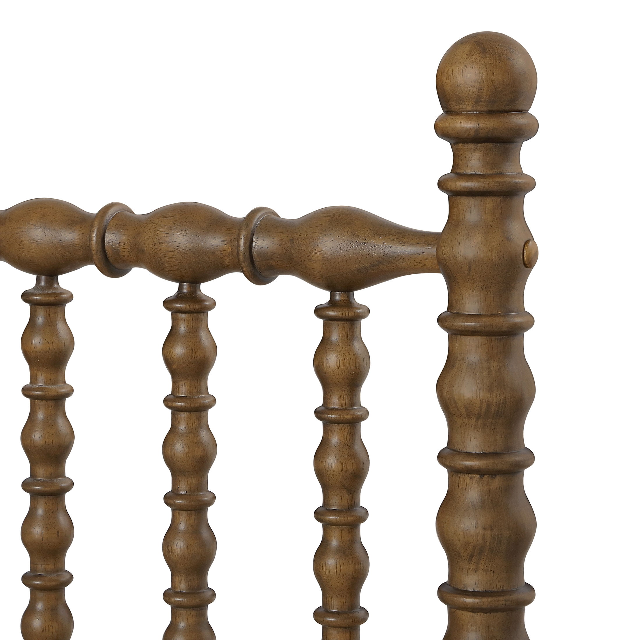 The Pioneer Woman Harper Spindle Bed, King, Homestead Brown