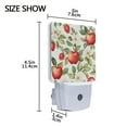 thumbnail image 4 of Yayeee LED Night Light for The Home Plug in With Light Sensors 2 Pack, Beige Apple Pattern, 4 of 6