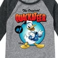 thumbnail image 3 of Disney - Quackateer - Toddler & Youth Raglan Graphic T-Shirt, 3 of 5