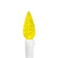 thumbnail image 5 of Northlight LED Faceted C6 Christmas Lights - Multi-color - 24.25' White Wire - 70ct, 5 of 8