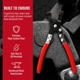 thumbnail image 6 of Fountwell Ratcheting Hose Clamp Pliers – Wide Flat Band Clamp Tool for Automotive Fuel, Oil, Water, Coolant & Radiator Hoses, 6 of 8