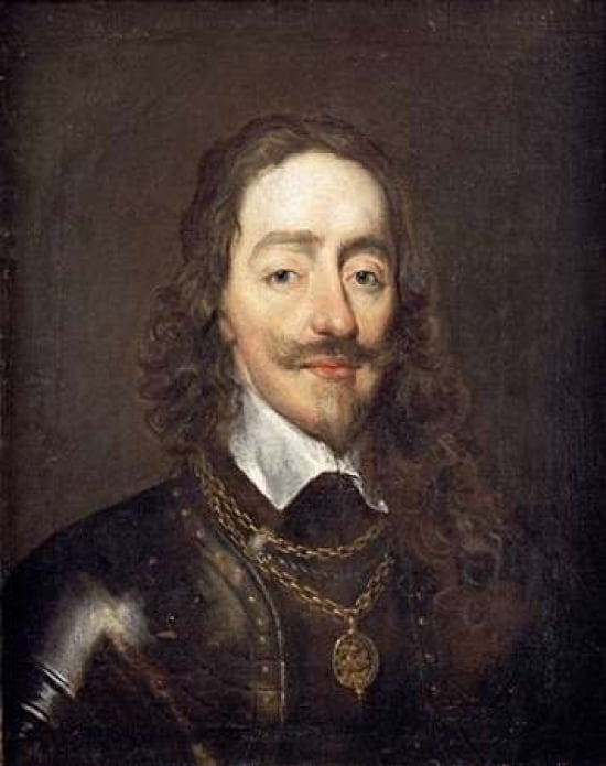 Portrait of King Charles I Poster Print by William Dobson - Walmart.com