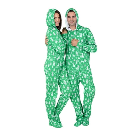 Adult Cotton Footed Pajamas 25
