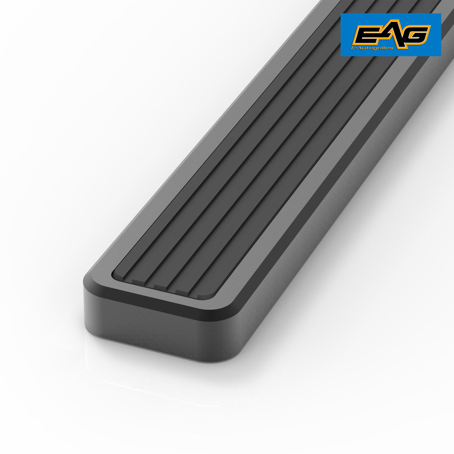 EAG Aluminum Running Board 4" Compatible with 99-15 Silverado 2500/3500 Crew Cab