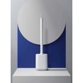 thumbnail image 3 of 1pc TPR Toilet Brush, Minimalist Black Wall Mounted Long Handle Toilet Cleaning Brush For Toilet, 3 of 5