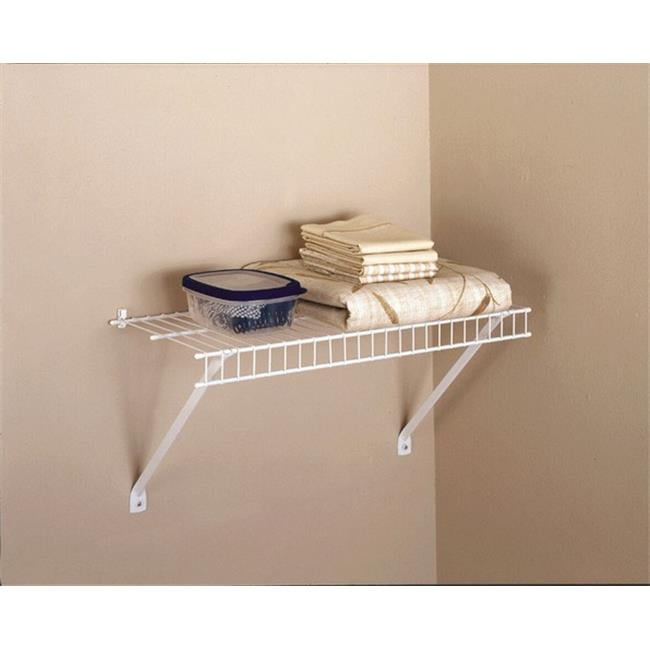 Rubbermaid 5210RM 24 x 12 in. Linen Shelf Kit Walmart Canada