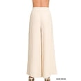 thumbnail image 3 of Zenana Women’s Woven Airflow Elastic Waistband Wide-Leg Loose Fit Pants, 3 of 6